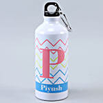 Set Of 2 Personalised Water Bottles Hand Delivery