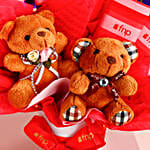 Hugs N Chocolates Bouquet