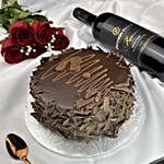 Wine & Cake Romance Gift