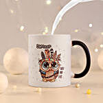 Morning Owl Personalised Magic Mug Hand Delivery