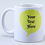 Personalised Message Mug Hand Delivery
