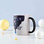 Universe In My Coffee Personalised Magic Mug
