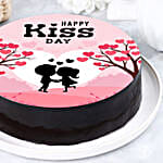 Kiss Day Special Chocolate Cake
