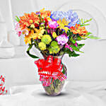 Vibrant Mixed Flowers Bouquet