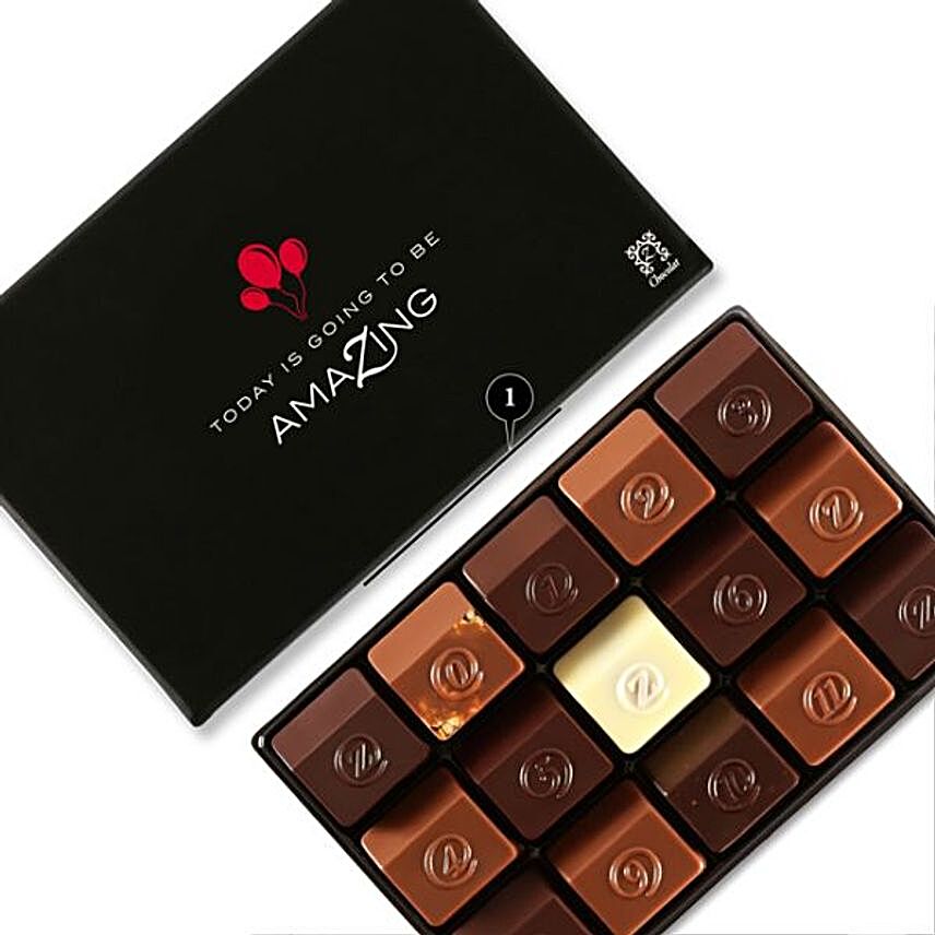 Birthday Zbox 15 Personalised Chocolate Box:Send Christmas Gifts to Chile