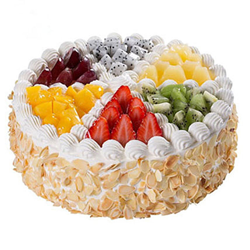 Colorful Fruits Cake:Cake Delivery In China
