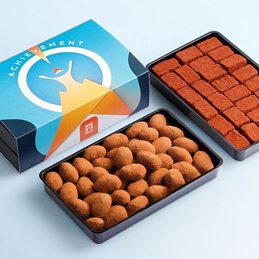 Achievement Chocolate Box 83 Pcs:Send Corporate Gifts to China