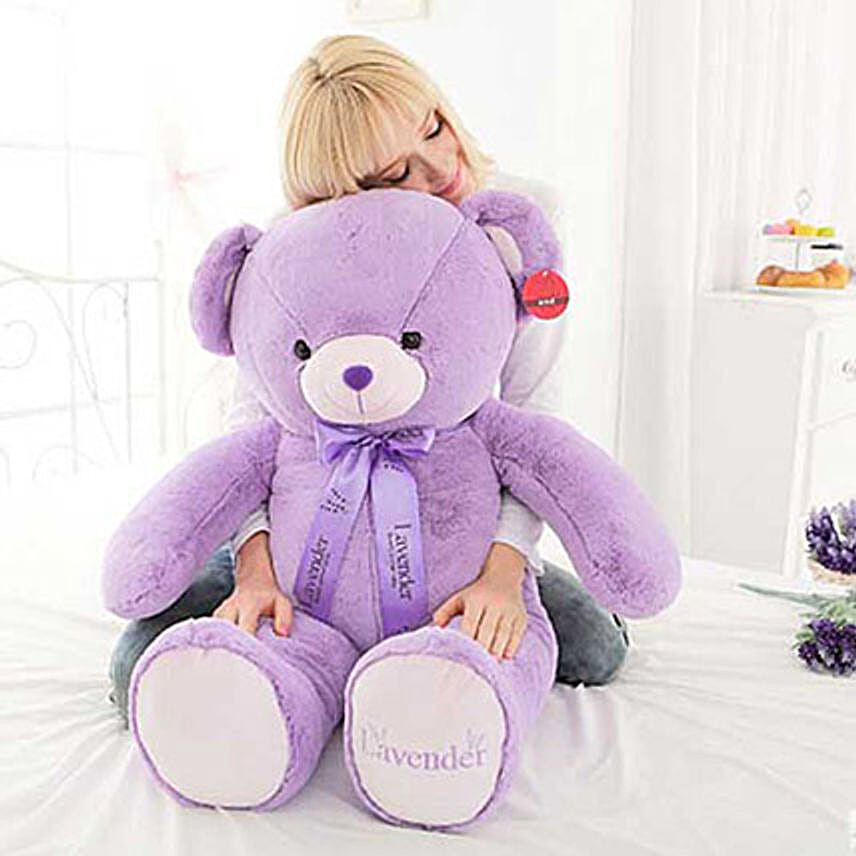 Adorable Lavender Bear