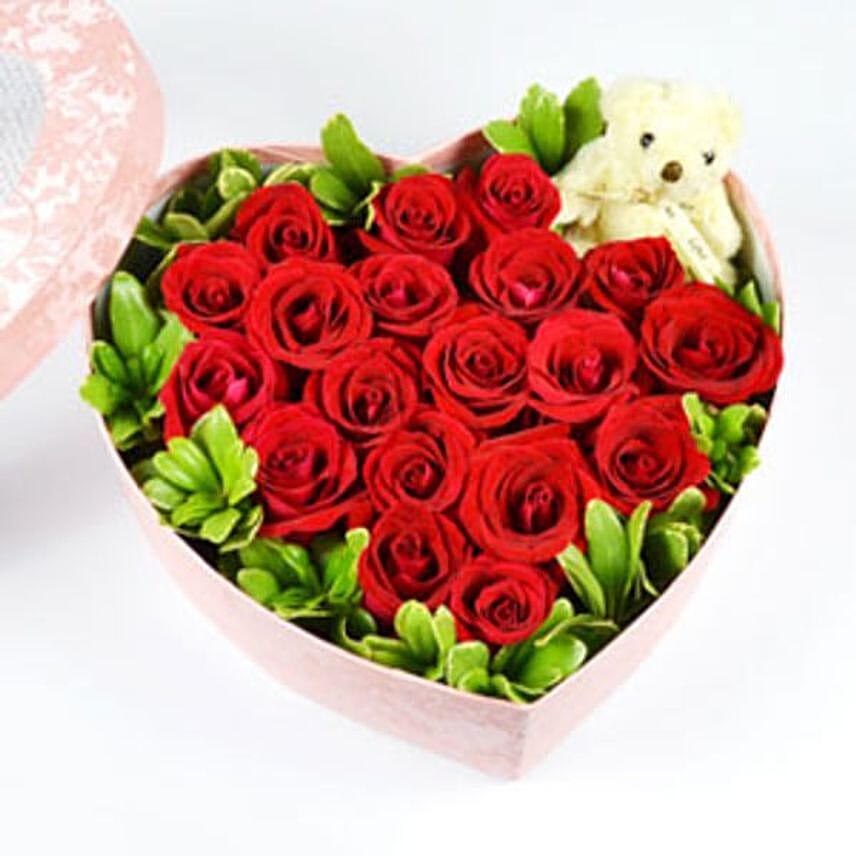 Eternal Love Heart Shaped Box