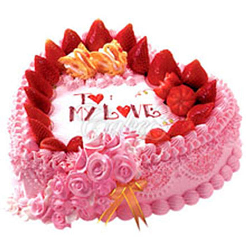 Fresh Cream Fruit Cake