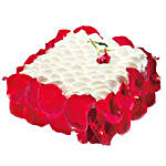 Rose Petals Decorated Cake