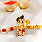 Metal Bal Hanuman Kids Rakhi