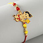 Metal Bal Hanuman Kids Rakhi