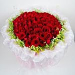 Forever Love Red Roses Arrangement