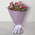 Bouquet Of Purple Roses EG
