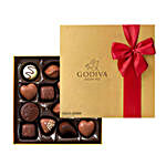 Godiva Christmas Chocolate Tray