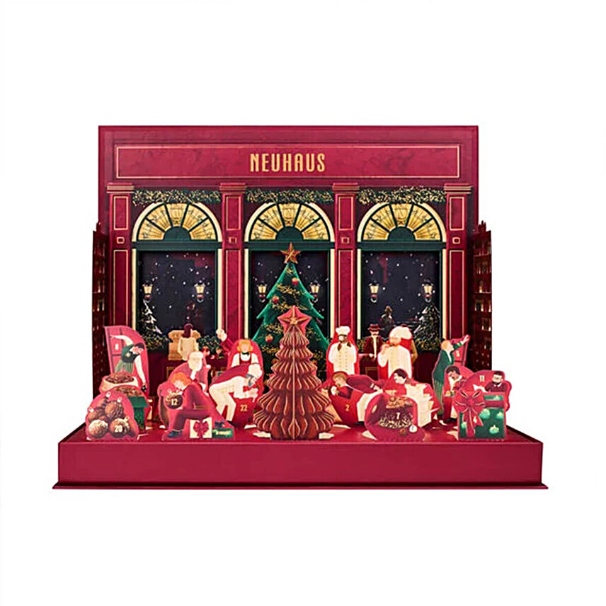 Luxury Chocolate Pop Up Calendar Christmas