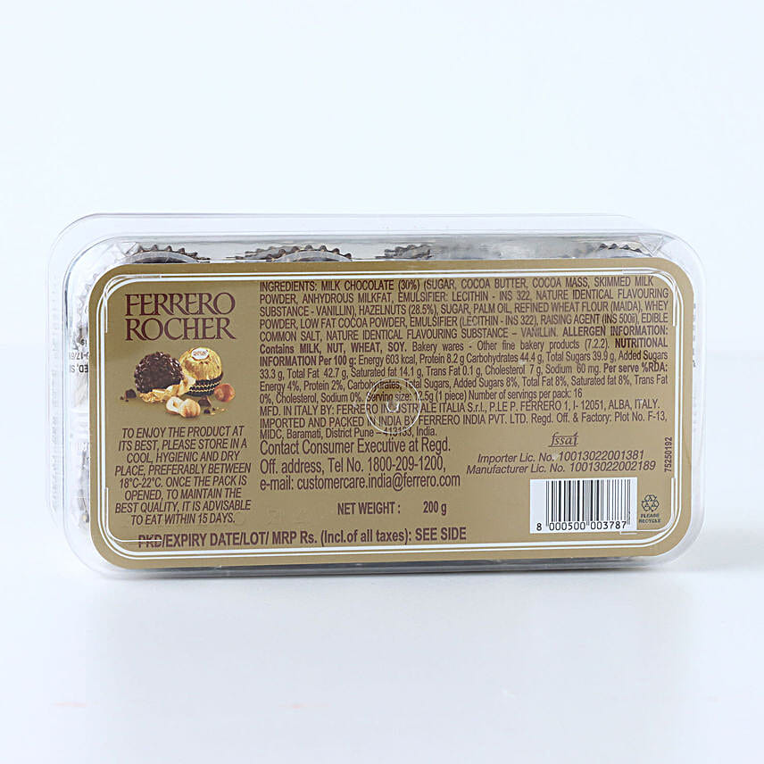 Sculpted Ganesha 3D Rakhi N Ferrero Rocher Gift Set