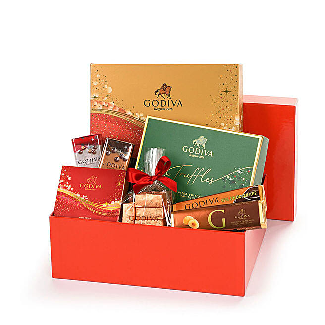 Luxurious Godiva Christmas Hamper germany Gift Luxurious Godiva
