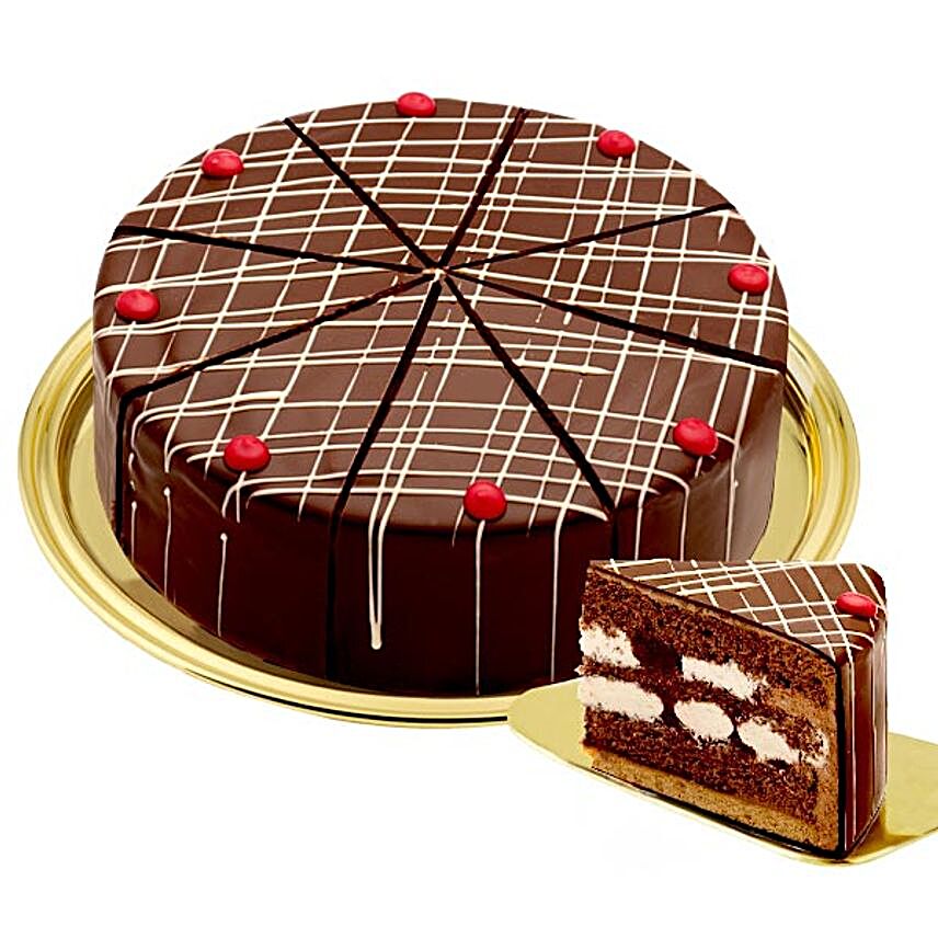 Dessert Blackforest Cherry Cake1:Birthday Gift Delivery Germany