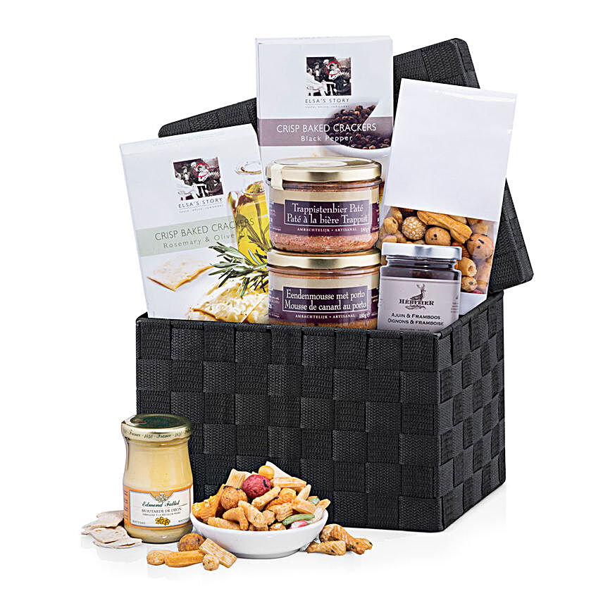 Pate And Mousse Gourmet Gift Hamper:Gift Baskets to Germany