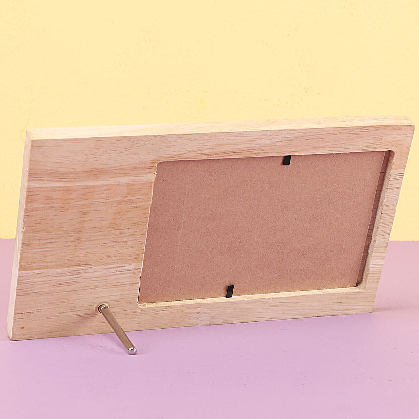 online personalized wooden photo frame for her