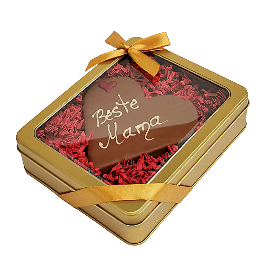 Heart Shaped Sacher Cake Beste Mama