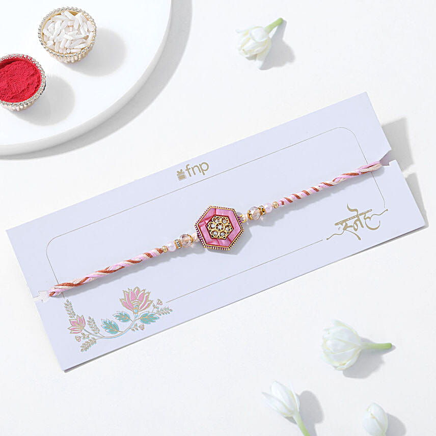 6 in 1 Personalised Desk Utility Set with Rakhi