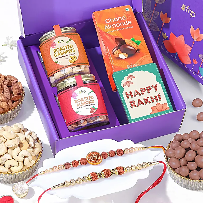 Divine Rakhi Indulgence Gift Hamper