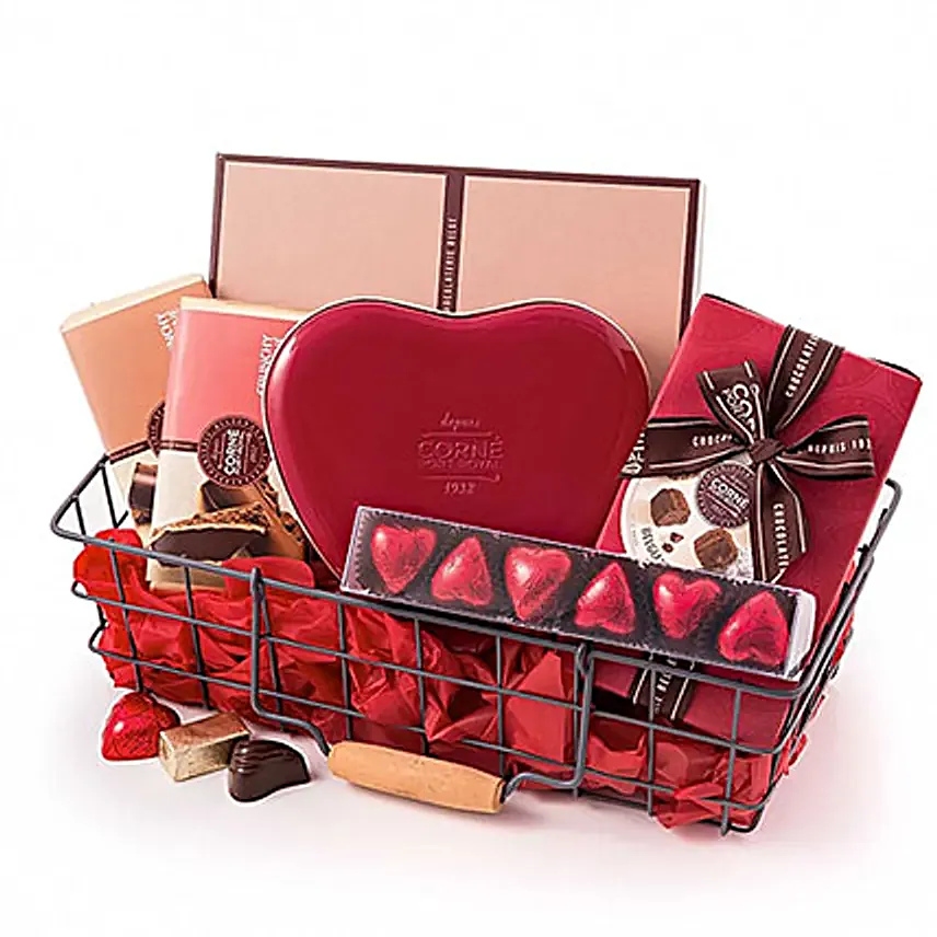 Corne Port Royal Chocolate Basket