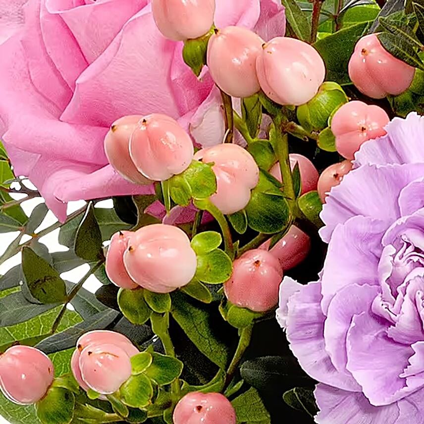 Flower Bouquet Freude with vase