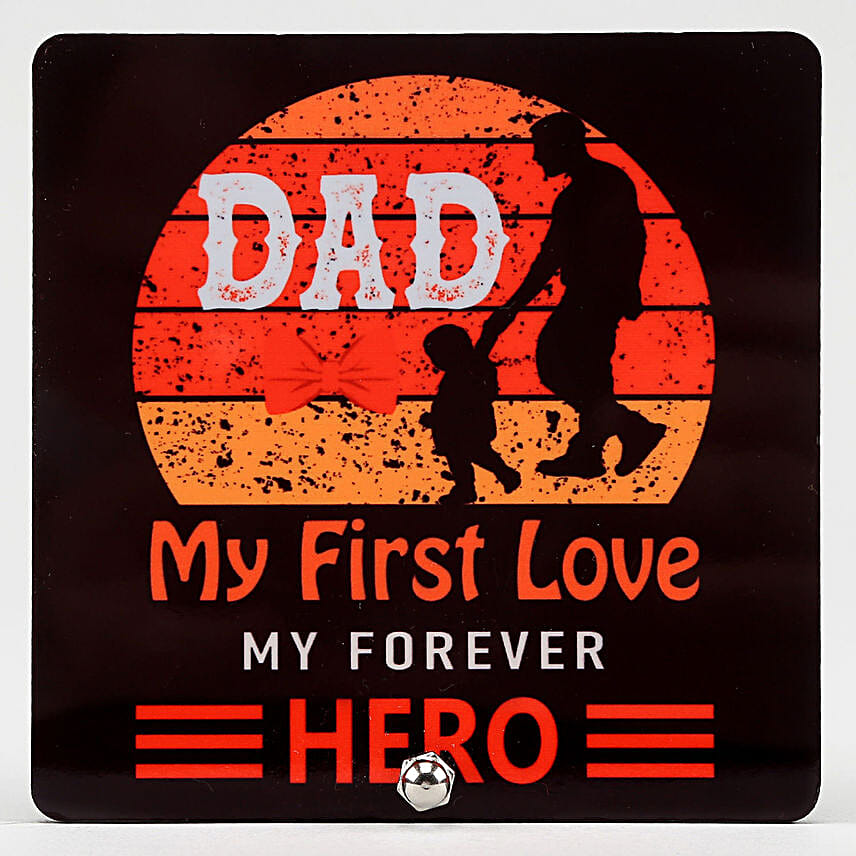 Forever Hero Papa Mug Table Top