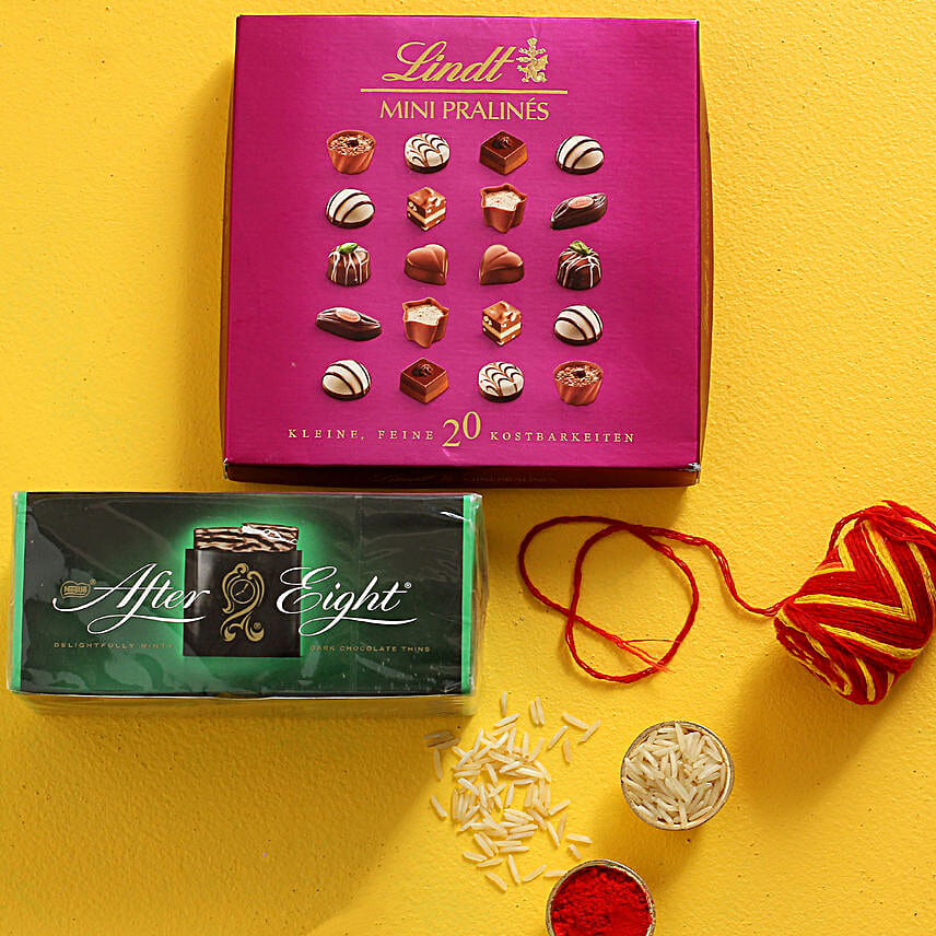 Happy Bhai Dooj Lindt Chocolates Combo