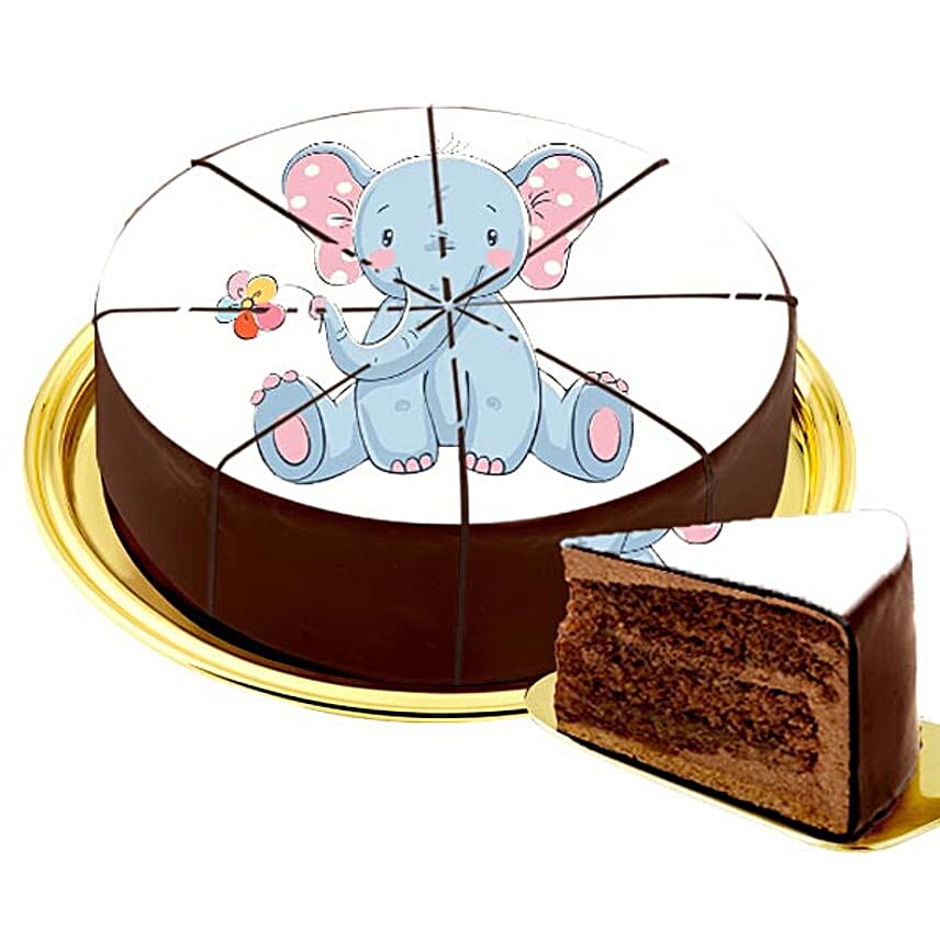 Motif Cake Lama1