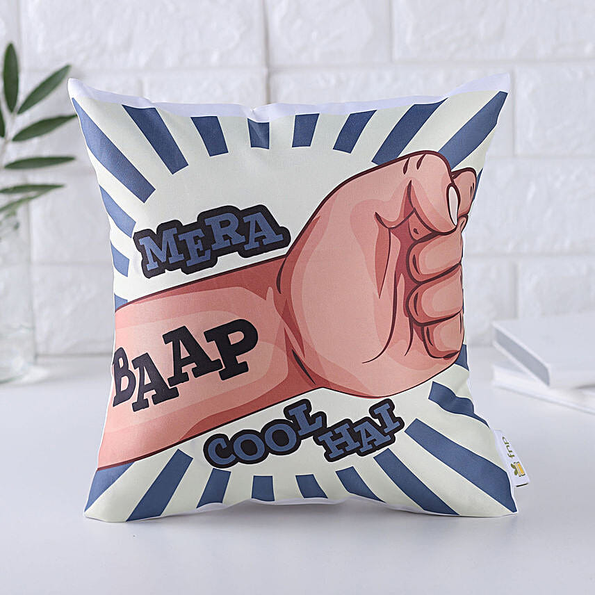 Personalised Fathers Mug N Cushion Combo