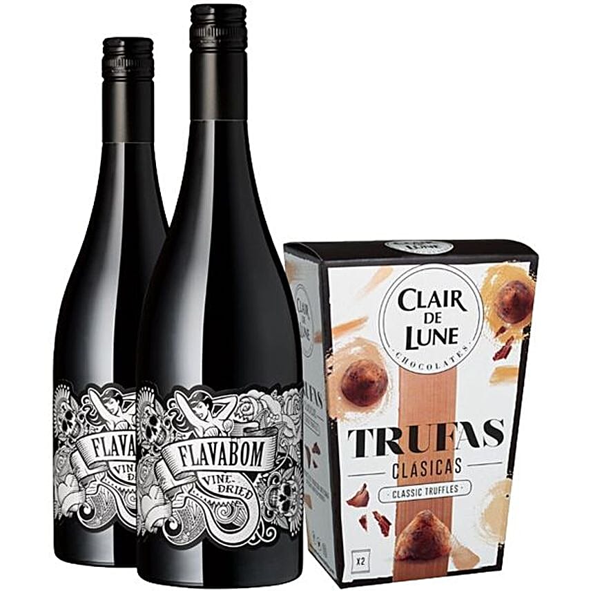 Shiraz Duo And Trufas Combo