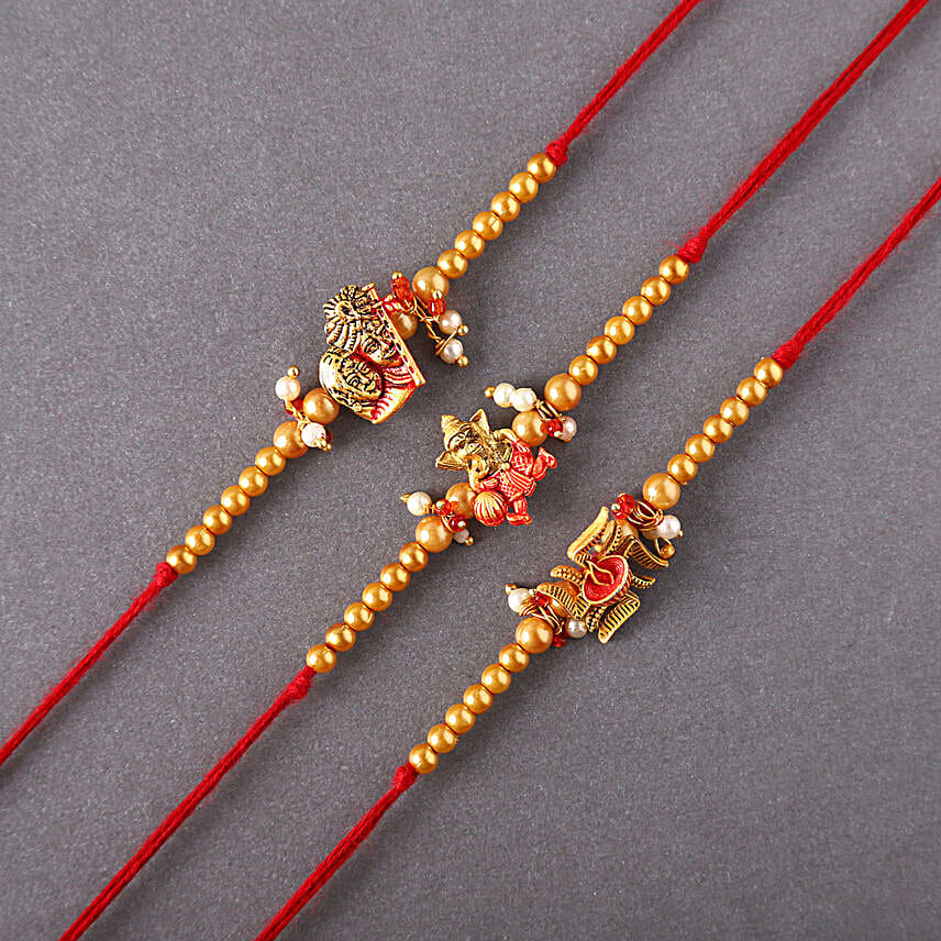 Sneh Devotional Rakhi Set & Almonds