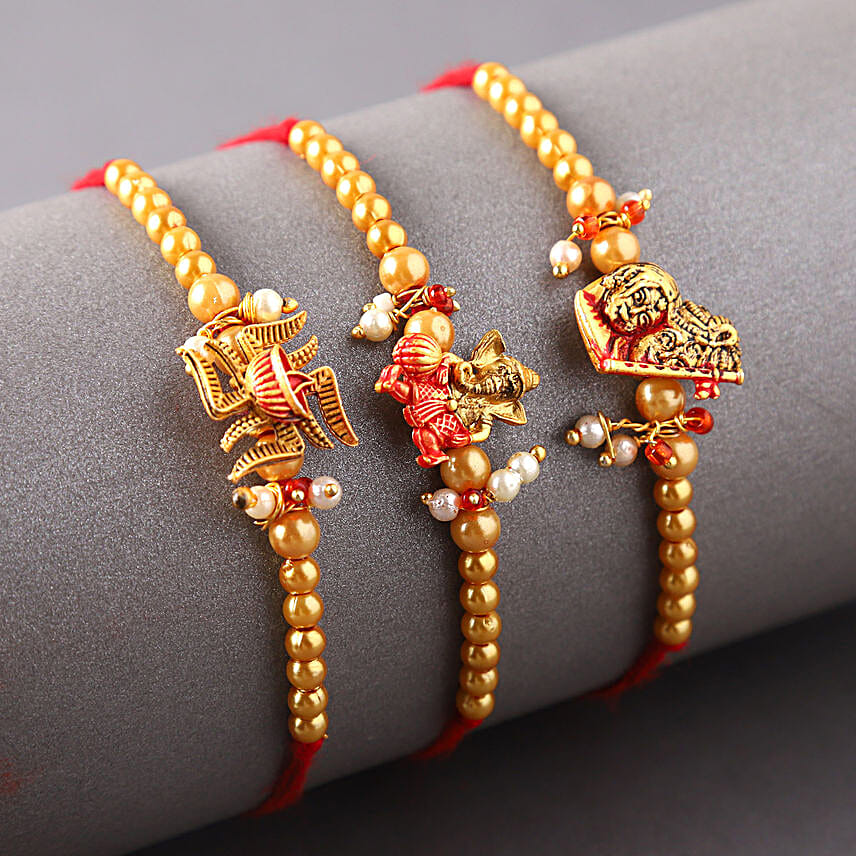 Sneh Devotional Rakhi Set & Almonds