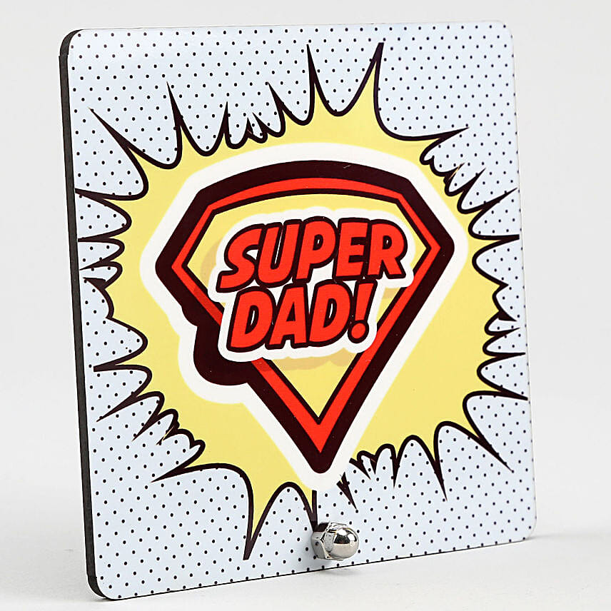 Super Dad Table Top & Chocolate