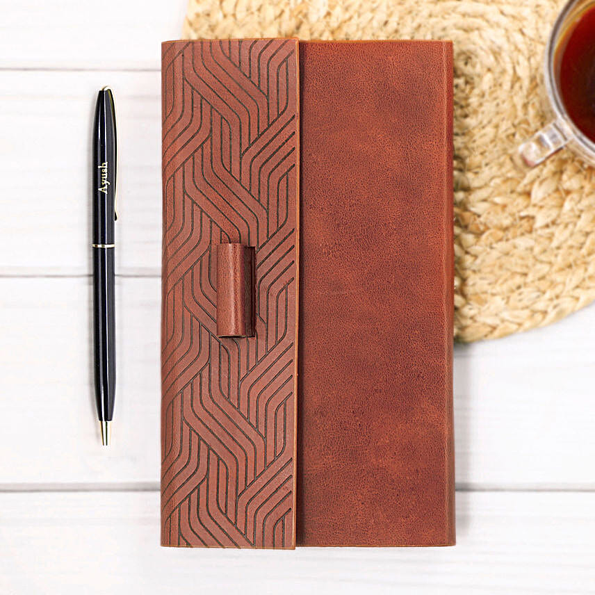 Vintage Journal N Pen Combo