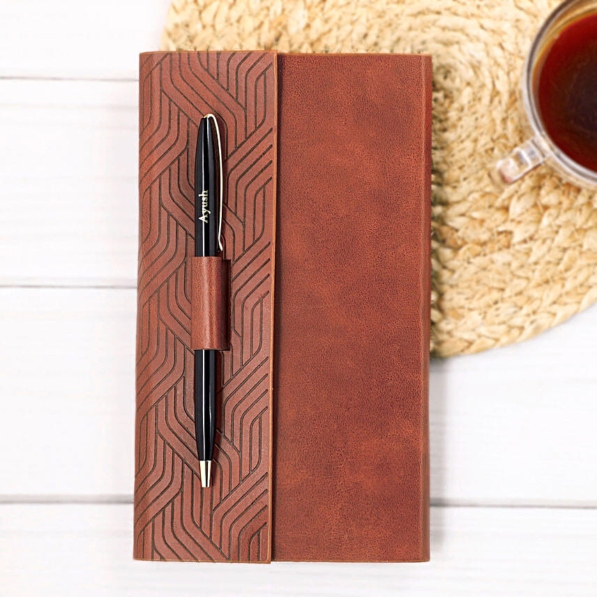 Vintage Journal N Pen Combo