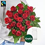 Bunch Of Romantic Red Roses