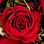 Rose Bouquet Romeo With Vase Und Ferrero Raffaello