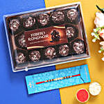 Pearl Rakhi And Ferrero Roundier Chocolates
