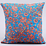 Bal Krishna Kids Rakhi And Floral Print Cushion