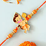 Bal Hanuman Kids Rakhi And Cookies Hamper