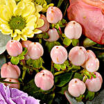 Classic Mixed Flowers Bouquet With Free Gifts