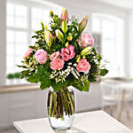 Enchanting Mixed Flowers Bouquet With Free Gifts