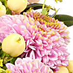 Mesmerising Mixed Flowers Basket And Free Gifts