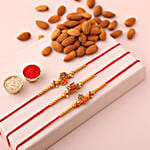 Sneh Devotional Rakhi Set & Almonds